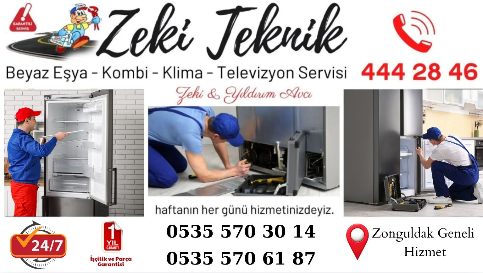 Zonguldak  Buzdolabı Tamircisi 